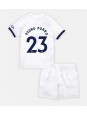 Tottenham Hotspur Pedro Porro #23 Heimtrikotsatz für Kinder 2023-24 Kurzarm (+ Kurze Hosen)